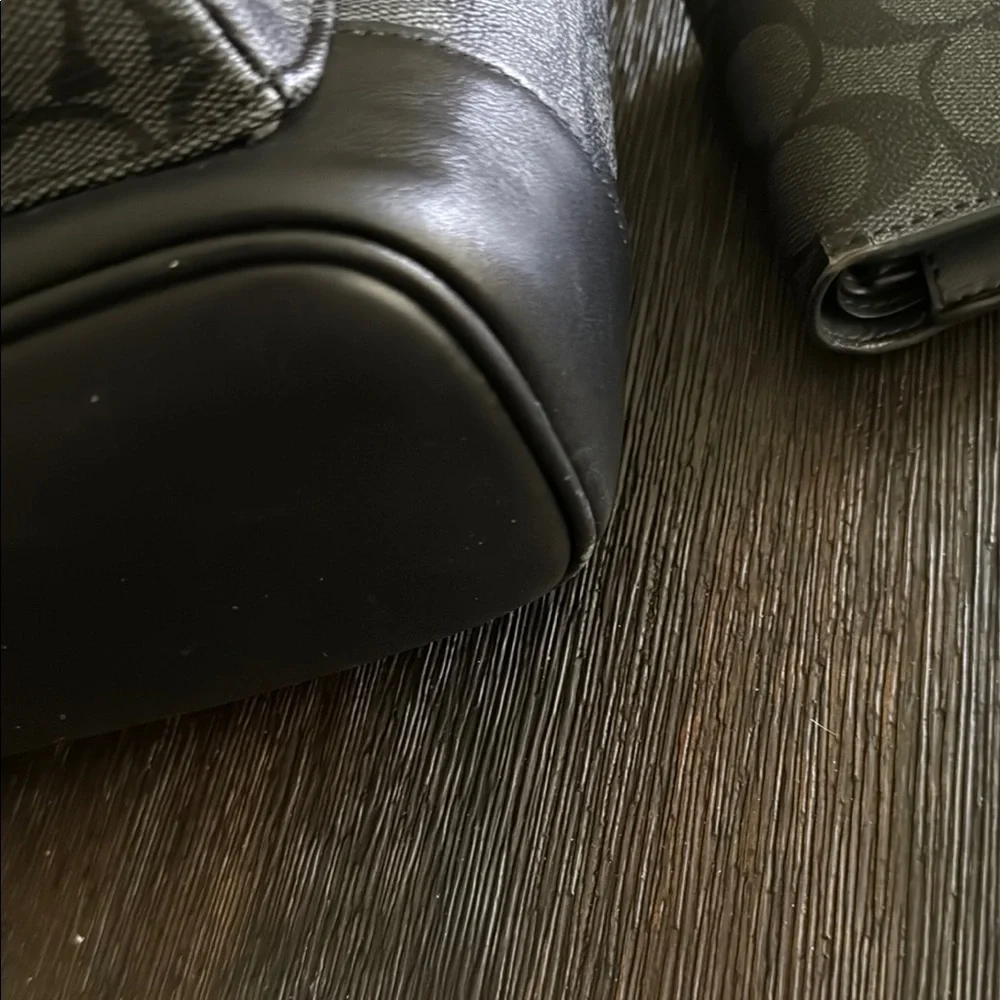 Coach Black and Brown Belt Bag - Picture 5 of 16